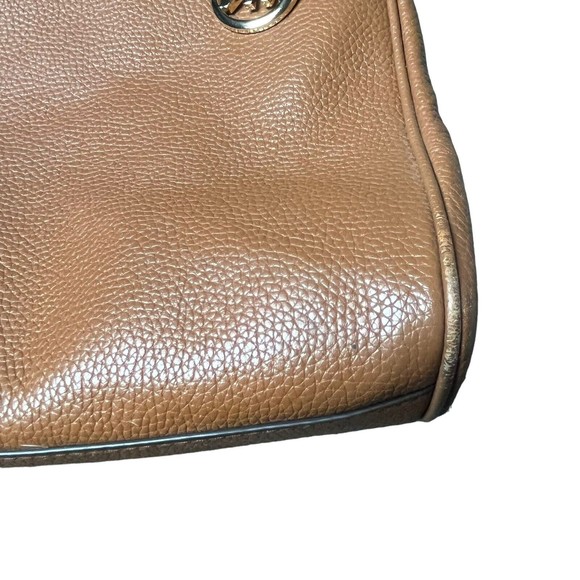 MICHAEL KORS Jet Set Chain Legacy Brown LG Shoulder Handbag Convertible Strap - Picture 4 of 15